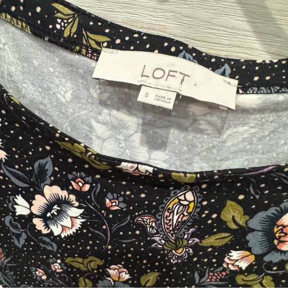 Ann Taylor loft floral meadow swing dress ❤️ - Picture 9 of 9